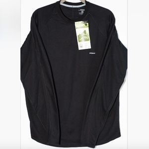 Patagonia Capilene Baselayer Black Long Sleeve Top